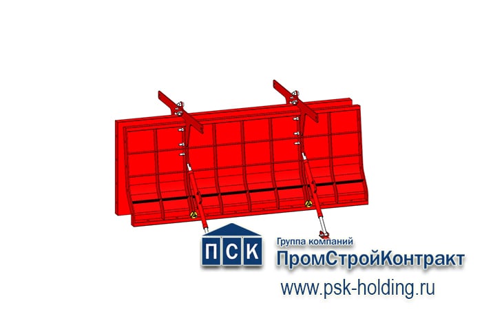 Опалубка типа Нью-Джерси для отбортовки дорожных ограждений