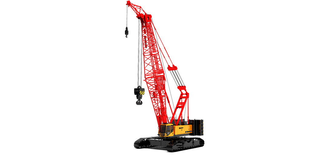 Гусеничный кран SANY SCC1350A грузоподъемностью 135 тонн
