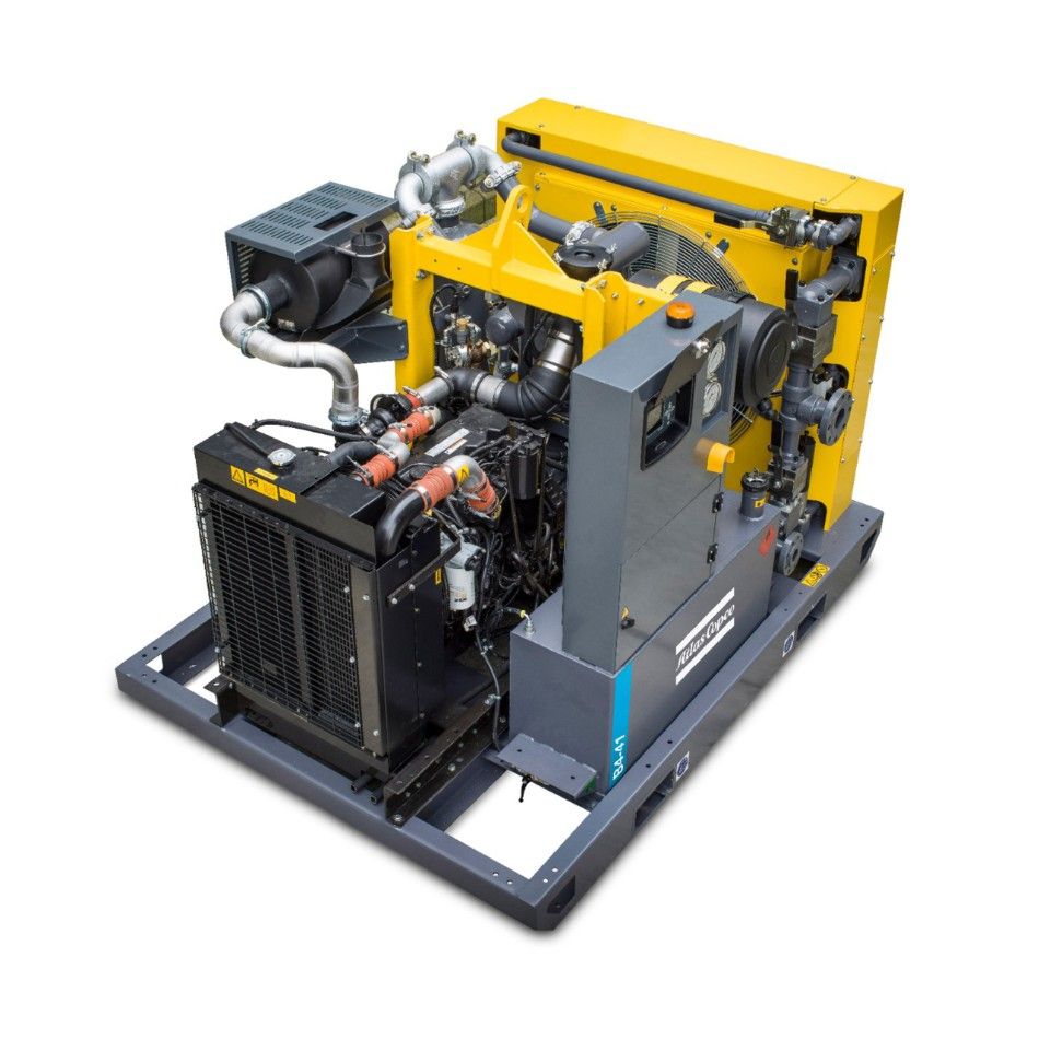 Бустер - дожимной компрессор высокого давления Atlas Copco B7-41/1000